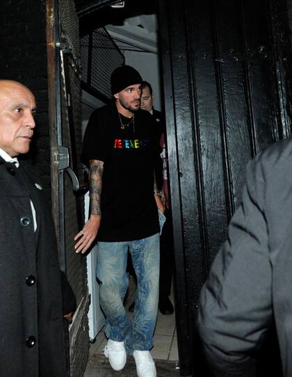 De Paul se quedó celebrando con sus amigos hasta las 6:30 de la mañana