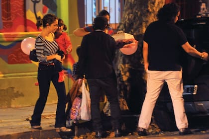 El cumpleaños se celebró en un salón de fiestas infantiles de Palermo