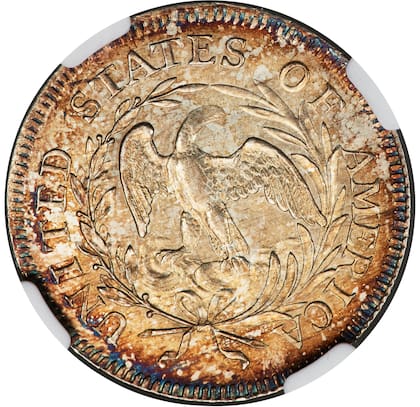 El cuño utilizado para el reverso continuó empleándose en otros ejemplares durante el transcurso de esta emisión