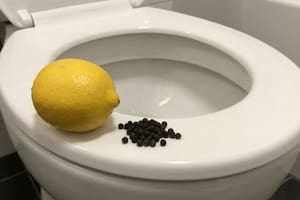 Por qué recomiendan colocar limón y pimienta en el inodoro