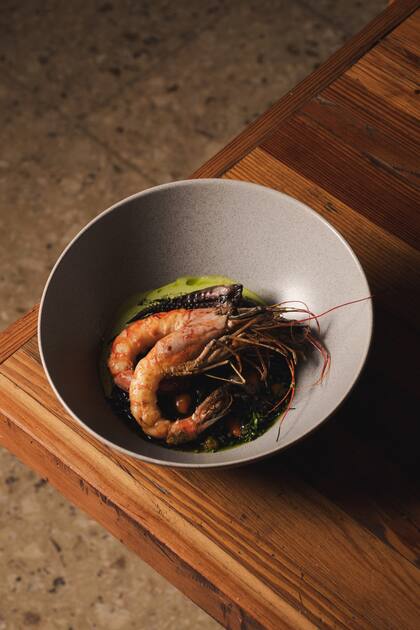 El curry de langostinos es otro favorito de la propuesta