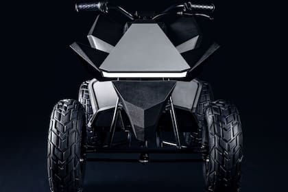 El Cyberquad funciona con una batería de iones de litio que le da una autonomía de hasta 24 kilómetros