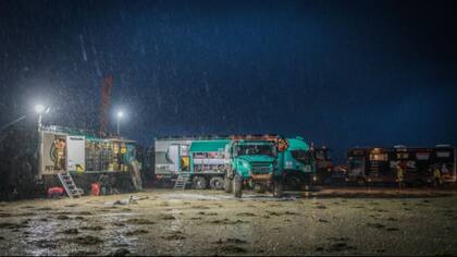 El Dakar bajo la lluvia y el barro