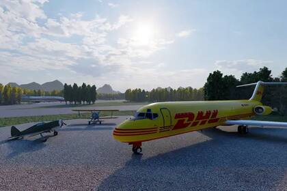 El DC-9, una de las aeronaves que adquirió