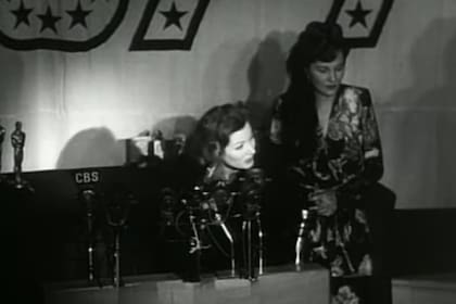 El de Greer Garson fue el discurso de aceptación más largo de la historia, duró siete minutos (Foto: Captura de video)