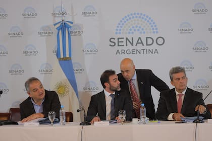 El debate en comisión del Senado por la Ley Bases