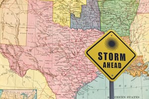 El fenómeno que se espera en las próximas horas y que instalará tormentas severas en Texas