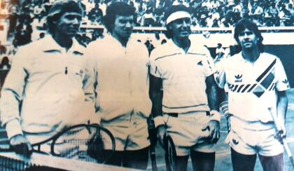 El debut de Frana en la Copa Davis sucedió en Chile junto con Christian Miniussi, en 1986, frente a la pareja local conformada por Hans Gildemeister y Ricardo Acuña