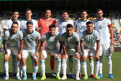El debut en la mayor, octubre de 2019, en Elche, en una goleada por 6 a 1 contra Ecuador. Inolvidable para la familia González