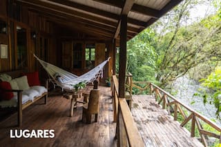 El refugio de lujo montado en uno de los últimos retazos de selva virgen del país