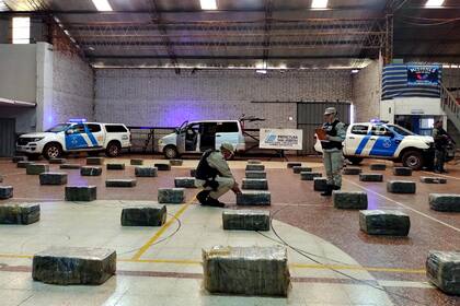 El decomiso realizado por la Prefectura Naval Argentina