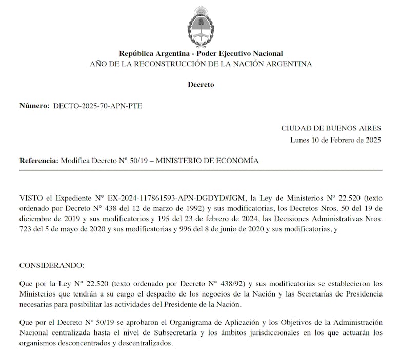 Decreto
