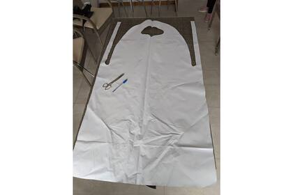 El delantal que diseñan de las silobolsas