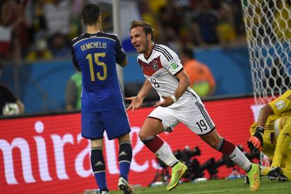 Goetze, verdugo de Argentina en la final del Mundial 2014.
