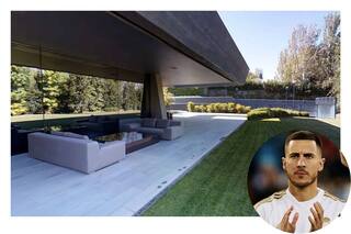 La espectacular casa-búnker de Hazard, la estrella de la Selección de Bélgica