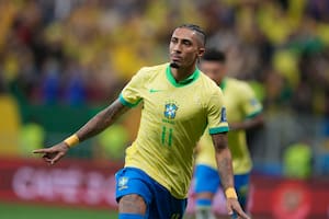 El delantero Raphinha es una de las figuras de la selección de Brasil en la actualidad