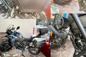 El peso de la moto lo venció: intentó dos robos en Saavedra y terminó detenido