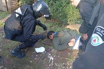 El delincuente pudo ser reducido sin recibir heridas de gravedad