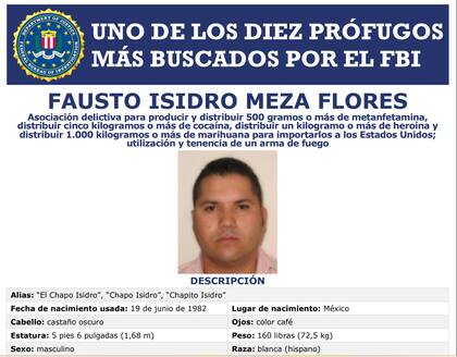 El Departamento de Estado ofrece una recompensa de hasta cinco millones de dólares por información sobre su paradero