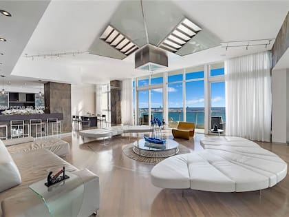 “El departamento está super conservado, en un 80% tal como Luis Miguel lo usó", explicó la broker