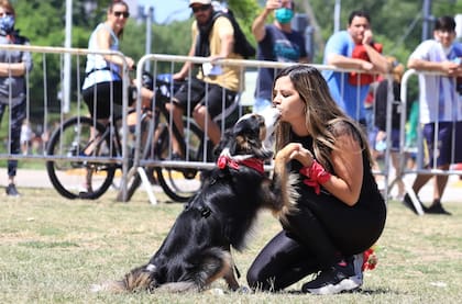 El deporte mejora el vínculo con el perro (Foto: Gentileza Fiorella Sampietro)