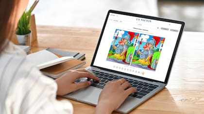 El desafío consiste en descubrir 10 diferencias entre dos ilustraciones muy parecidas