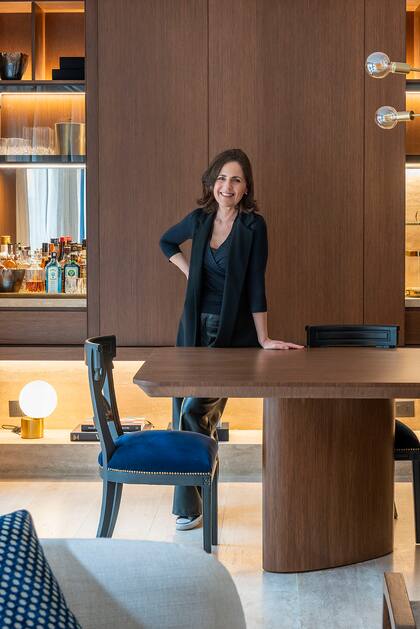 "El desafío es aterrizar ilusiones, darle escala humana a los sueños. Esta casa tenía mucho de eso", asegura la diseñadora.