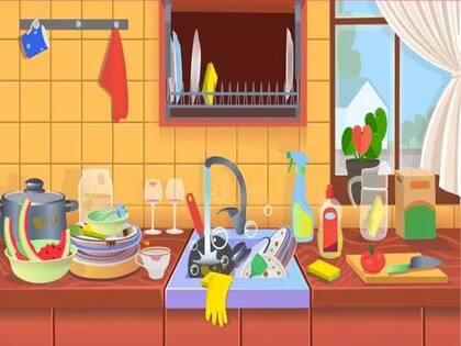 El desafío es encontrar las 5 esponjas escondidas dentro de los cinco segundos