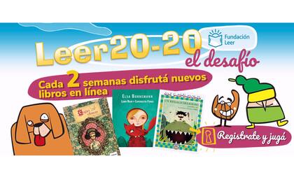 El desafio Leer 2020, una prueba para superar en la cuarentena
