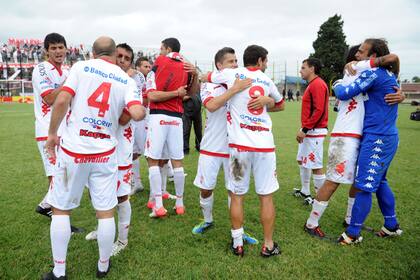 El desahogo de Huracán tras el triunfo