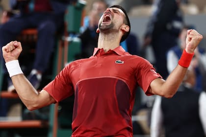 El desahogo de Novak Djokovic al vencer a Lorenzo Musetti pasadas las 3 de la madrugada en París