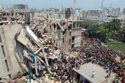 El desastre de Rana Plaza en Bangladesh en 2013
