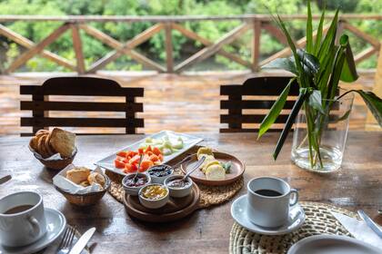 El desayuno artesanal en Margay.