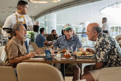 El desayuno en el lujoso hotel de Río de Janeiro