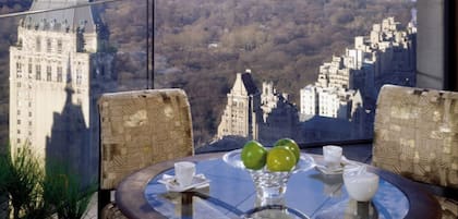 El desayuno perfecto, desde Ty Warner Penthouse, en el Four Seasons NY