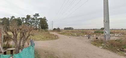 El descampado de Gavilán y Ancaste, en Mariano Acosta, donde dos menores asesinaron a un chico de 13 años