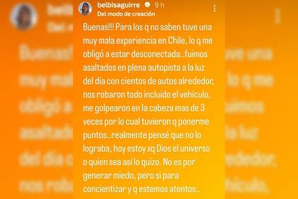 El descargo de la funcionaria mendocina en Instagram tras sufrir el robo de su auto y otras pertenencias en Chile