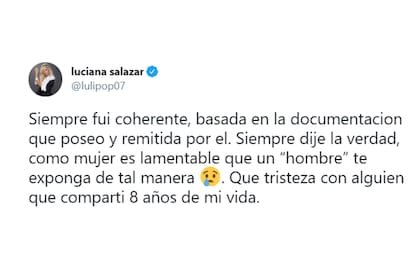 El descargo de Luciana Salazar contra Martín Redrado