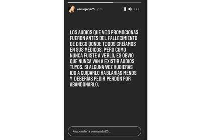 El descargo de Ojeda ante las acusaciones de Dalma Maradona de que apoya al doctor Luque