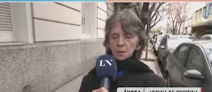 El enojo de una vecina de Cristina Kirchner por el caos que genera la vigilia de militantes