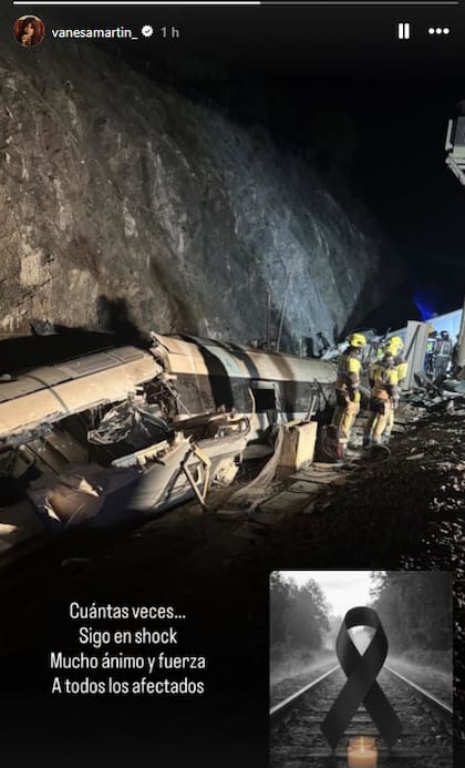 El descargo de Vanesa Martín tras el grave accidente de trenes en España