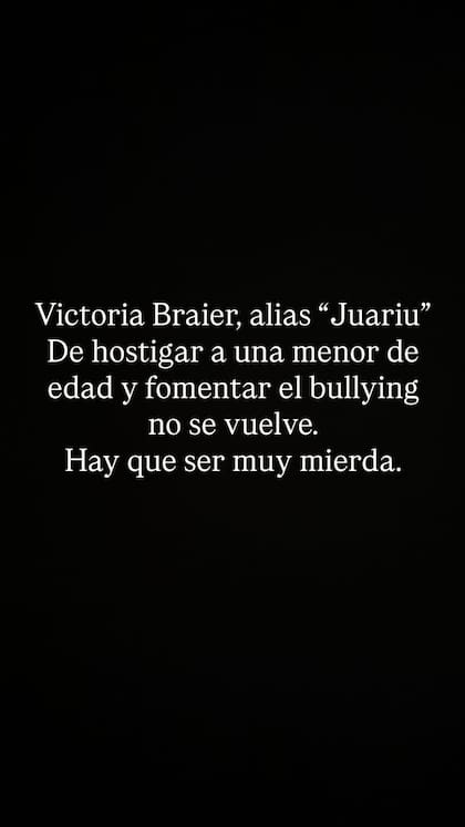 El descargo en historias de Instagram de la China Suárez contra Juario
(Foto: @sangrejaponesa)