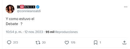 El desconcierto de Connie Ansaldi