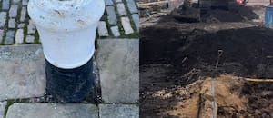 Trabajadores excavaban en una obra y encontraron un arma de hace más de 300 años