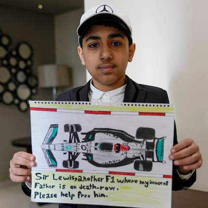 El desesperado pedido de Ahmed a Lewis Hamilton por su papá