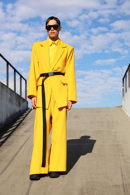 El desfile de Köstume al aire libre