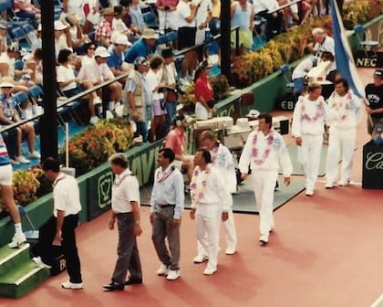 El desfile de los argentinos en Hawaii