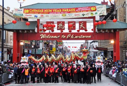 El desfile del Año Nuevo Lunar en Chicago es una de las tradiciones más relevantes en Chinatown (Fundación Comunitaria de Chinatown de Chicago)