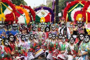 El desfile del Día de los Muertos fue cancelado en Long Beach, California (Foto: Jefatura de Gobierno de México)