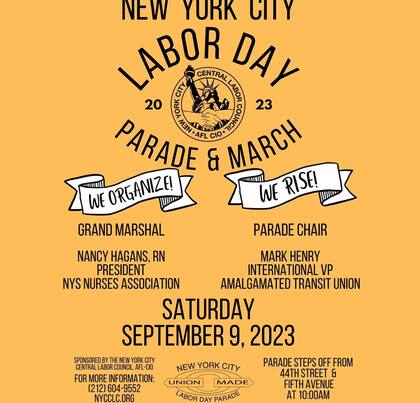 El desfile del Día del Trabajo en Nueva York